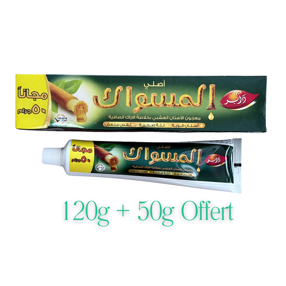 Dentifrice Miswak 120g + 50g offert 