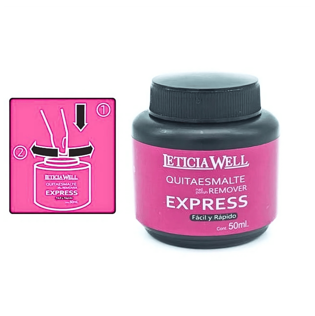 Bain dissolvant ongles Leticia Well