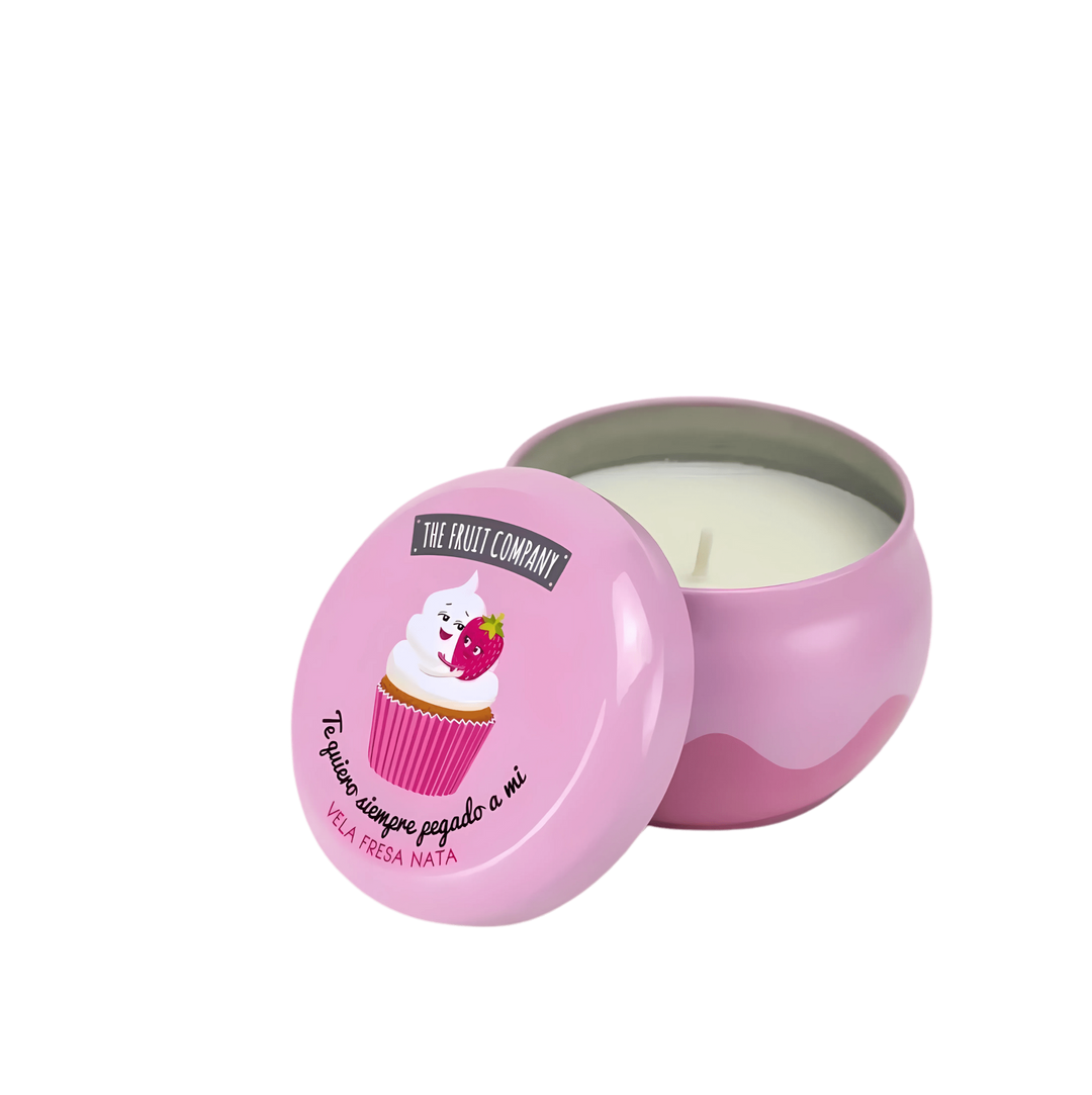 Bougie Fraise Chantilly the fruit company 