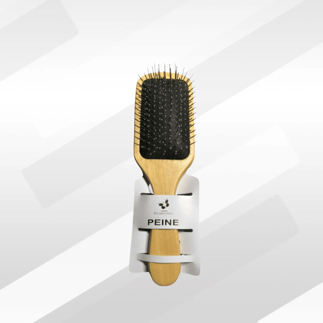 Brosse à cheveux en bois Iriscosmetics