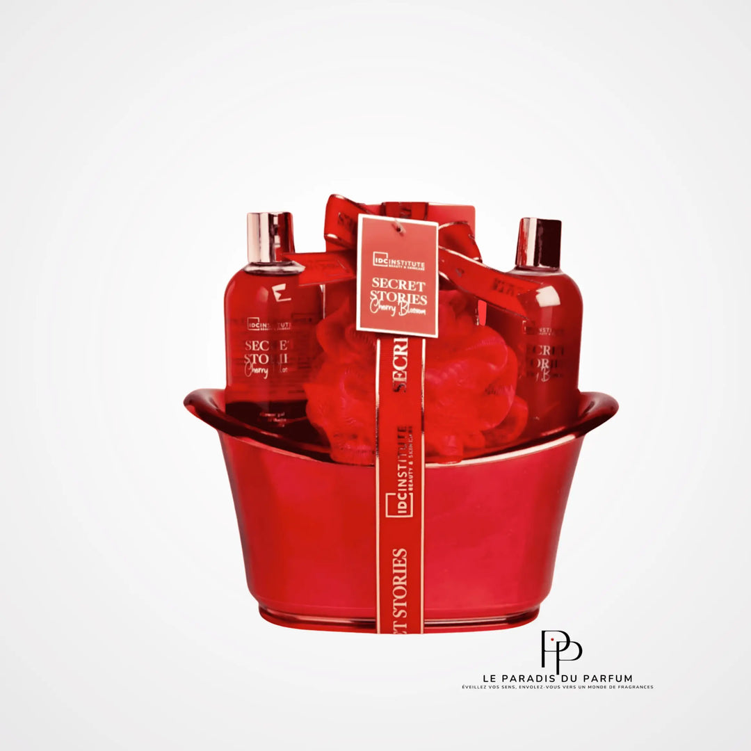Coffret Bain Cherry Secret Blossom IDC IDC INSTITUTE