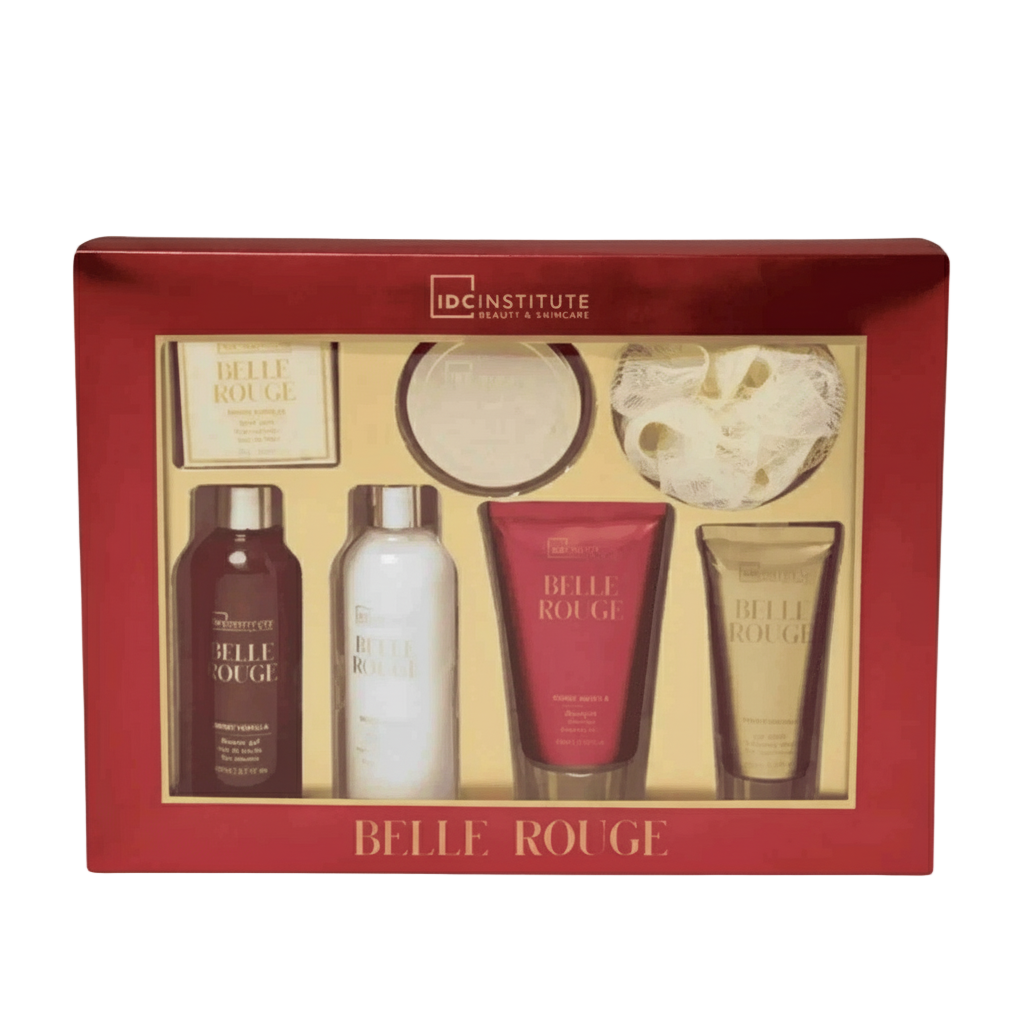 Coffret 7 produits pour le bain IDC institute Belle Rouge