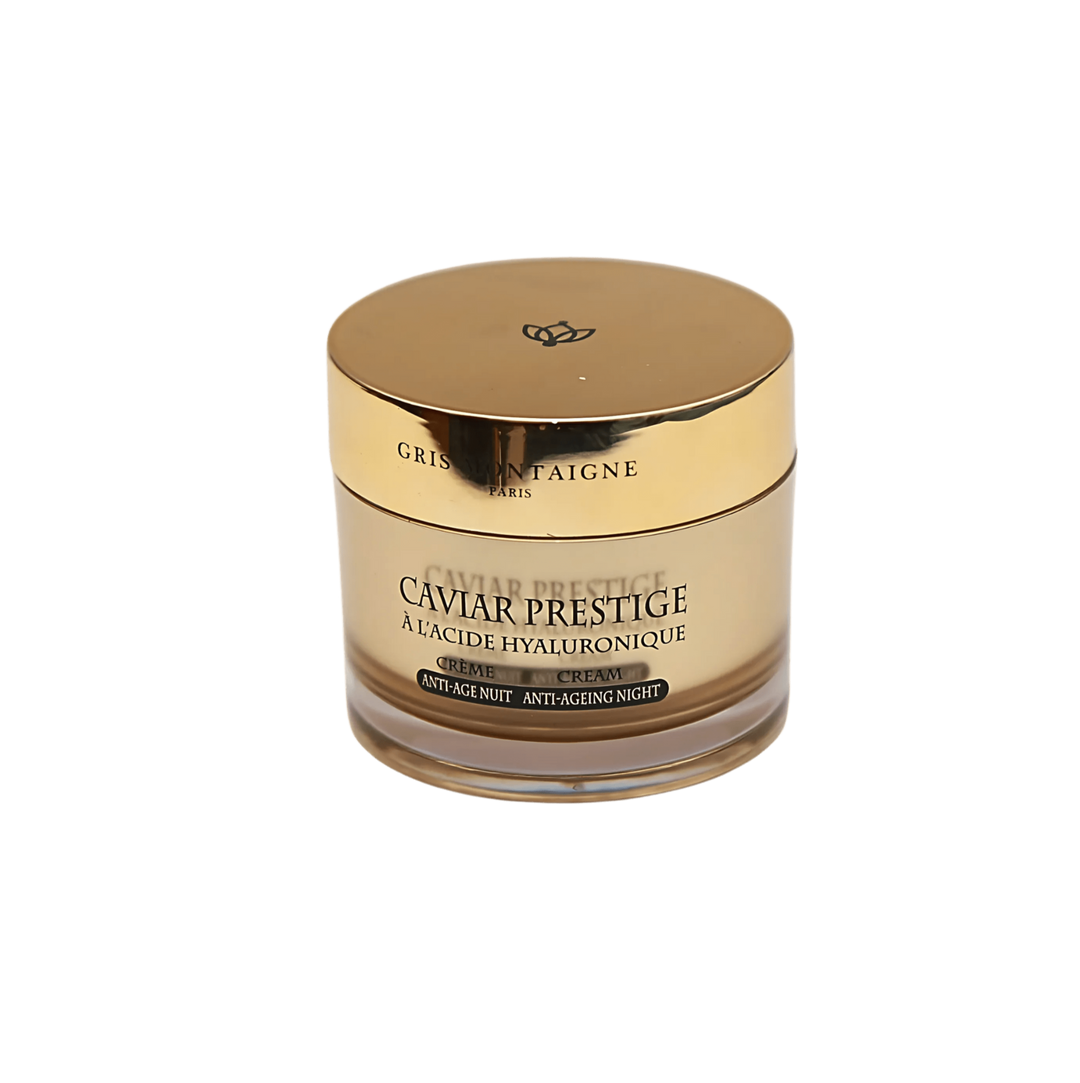 Creme de nuit anti-âge acide hyaluronique caviar