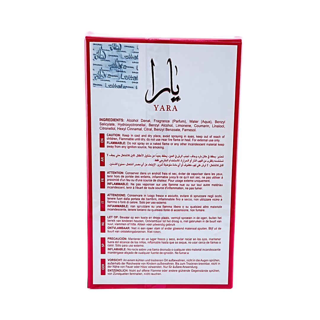 Eau de parfum Yara Candy Lattafa original 