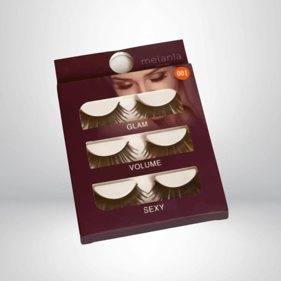 Faux cils 3 paires Melania
