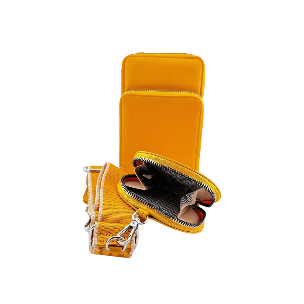 Sacoche Petit modele Moutarde  Le paradis du Parfum