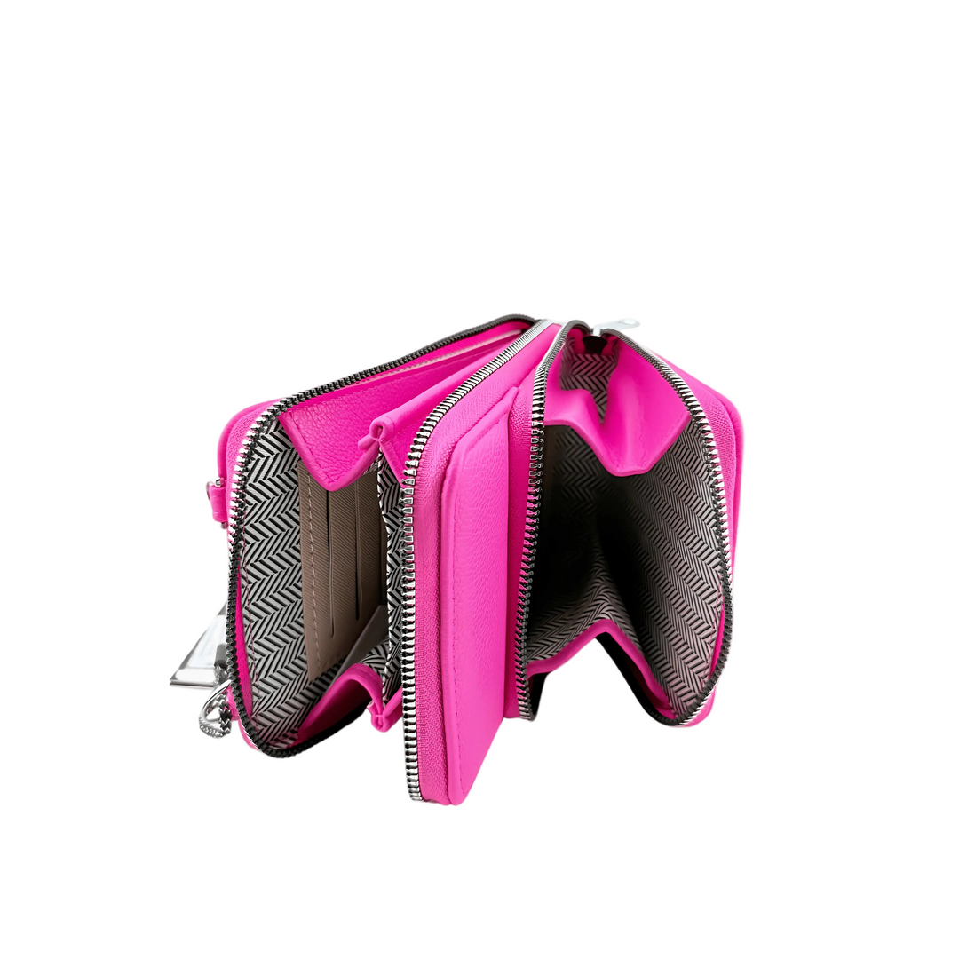 Sacoche Petit modele Rose Fuchsia  Le paradis du Parfum