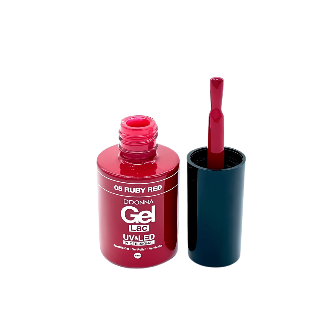 Vernis Gel Semi Permanent D'donna Rouge Ruby