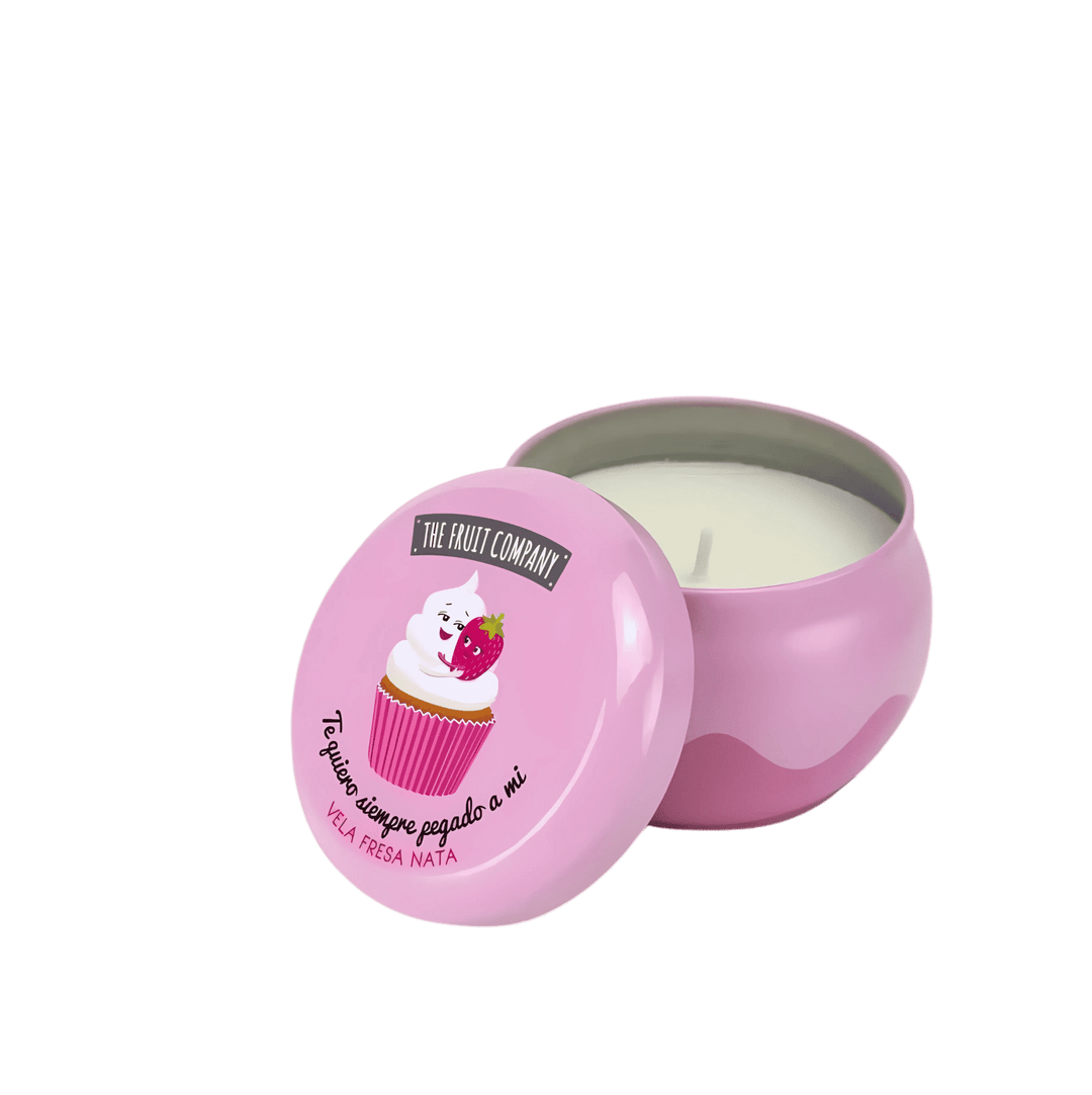 Bougie Fraise Chantilly the fruit company - Le paradis du Parfum