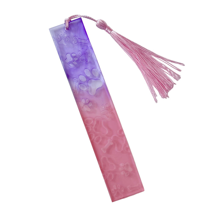 marque pages Orange mauve 