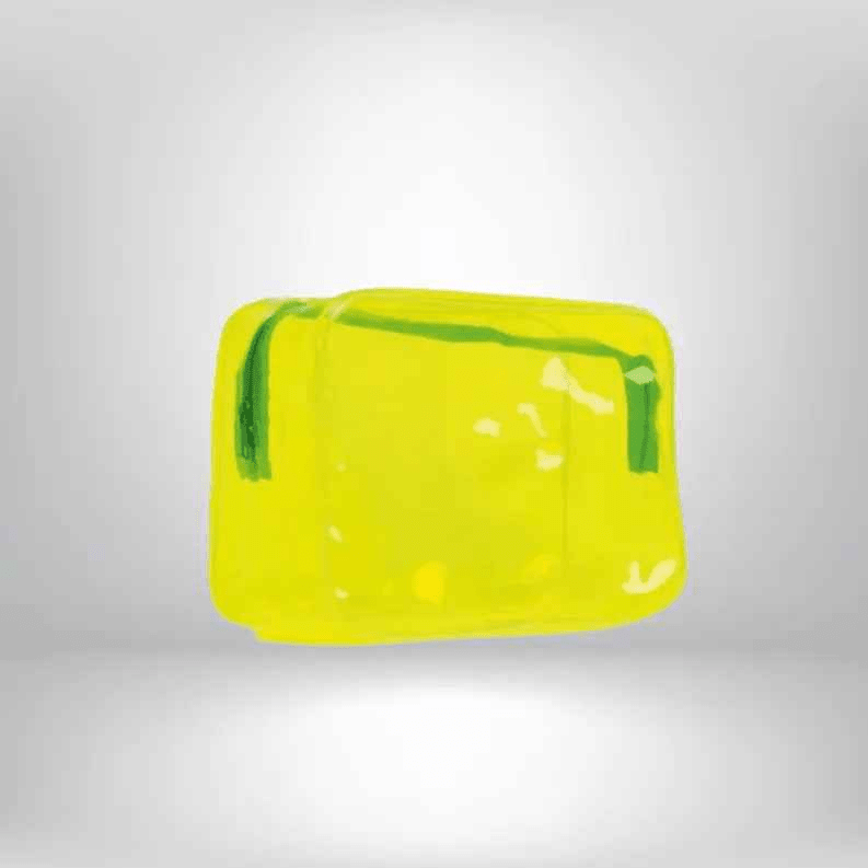 Trousse De Toilette Transparente Neon 3 couleurs - Le paradis du Parfum